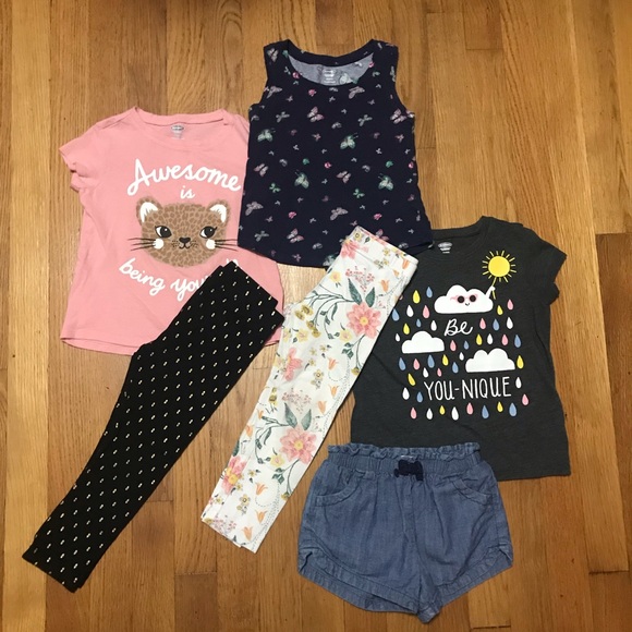Old Navy toddler girls bundle pants shorts shirts - Picture 2 of 11